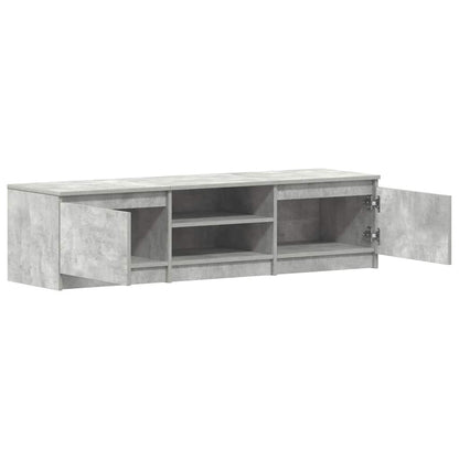 Tv-meubel Kyan - 140x40x35,5 cm - betongrijs