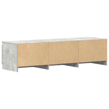 Tv-meubel Kyan - 140x40x35,5 cm - betongrijs