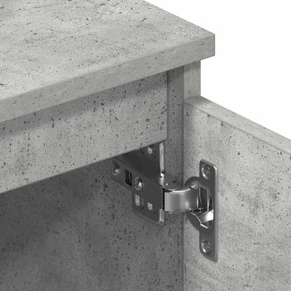 Tv-meubel Kyan - 140x40x35,5 cm - betongrijs