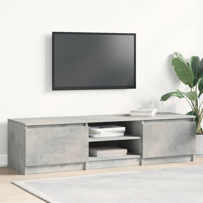 Tv-meubel Kyan - 140x40x35,5 cm - betongrijs