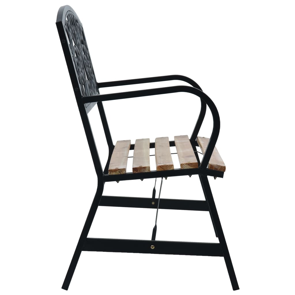 Tuinbank Riet - 120 cm - hout - naturel