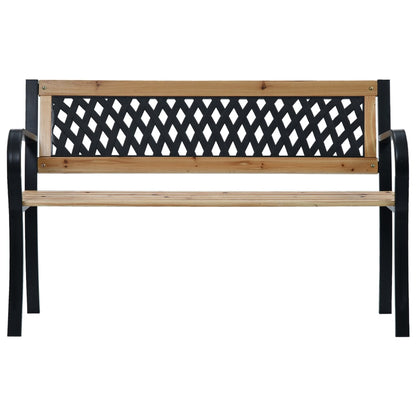 Tuinbank Paulien - 120 cm - hout - naturel