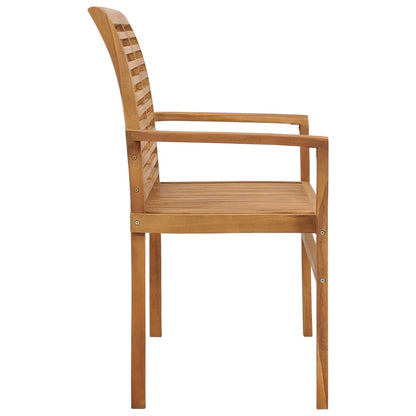 Tuinbank Odette - 112 cm - massief teakhout - bruin