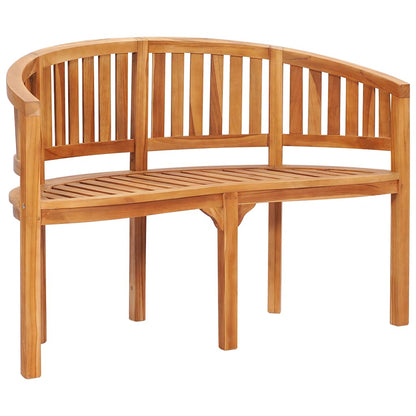 Tuinbank Fedde - massief teakhout - 120 cm