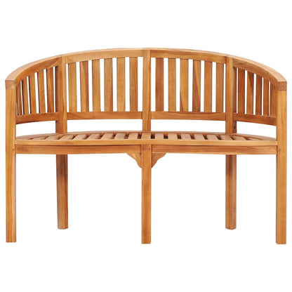 Tuinbank Fedde - massief teakhout - 120 cm