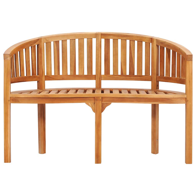 Tuinbank Fedde - massief teakhout - 120 cm