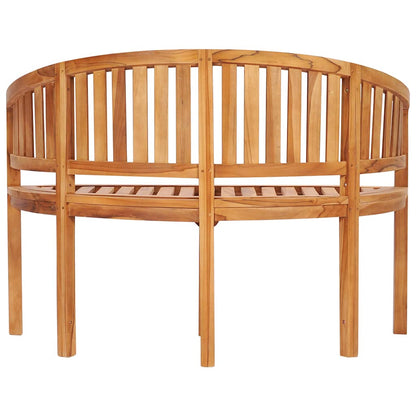 Tuinbank Fedde - massief teakhout - 120 cm