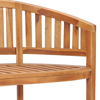 Tuinbank Fedde - massief teakhout - 120 cm
