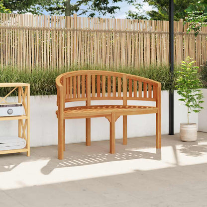 Tuinbank Fedde - massief teakhout - 120 cm