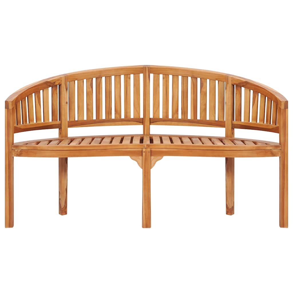 Tuinbank Fedde - massief teakhout - 151 cm
