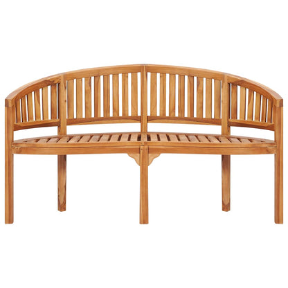 Tuinbank Fedde - massief teakhout - 151 cm