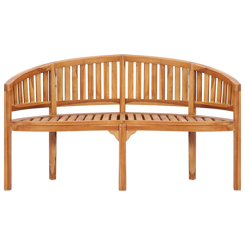 Tuinbank Fedde - massief teakhout - 151 cm