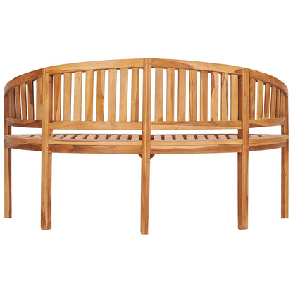 Tuinbank Fedde - massief teakhout - 151 cm