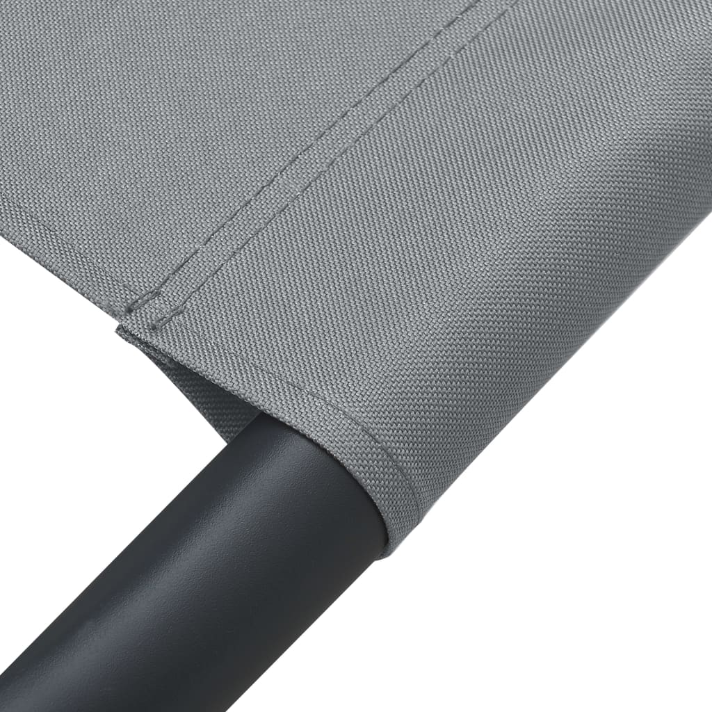 Ligbed Eline - 200x173x45 cm - antraciet