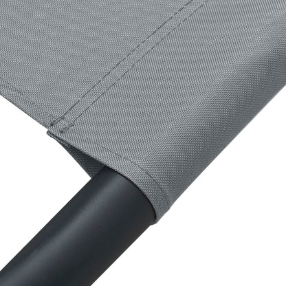 Ligbed Eline - 200x173x45 cm - antraciet