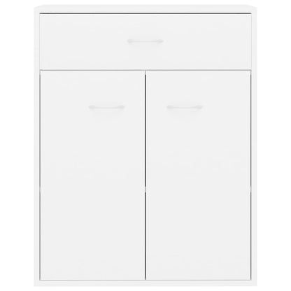 Dressoir Laurent - bewerkt hout - wit