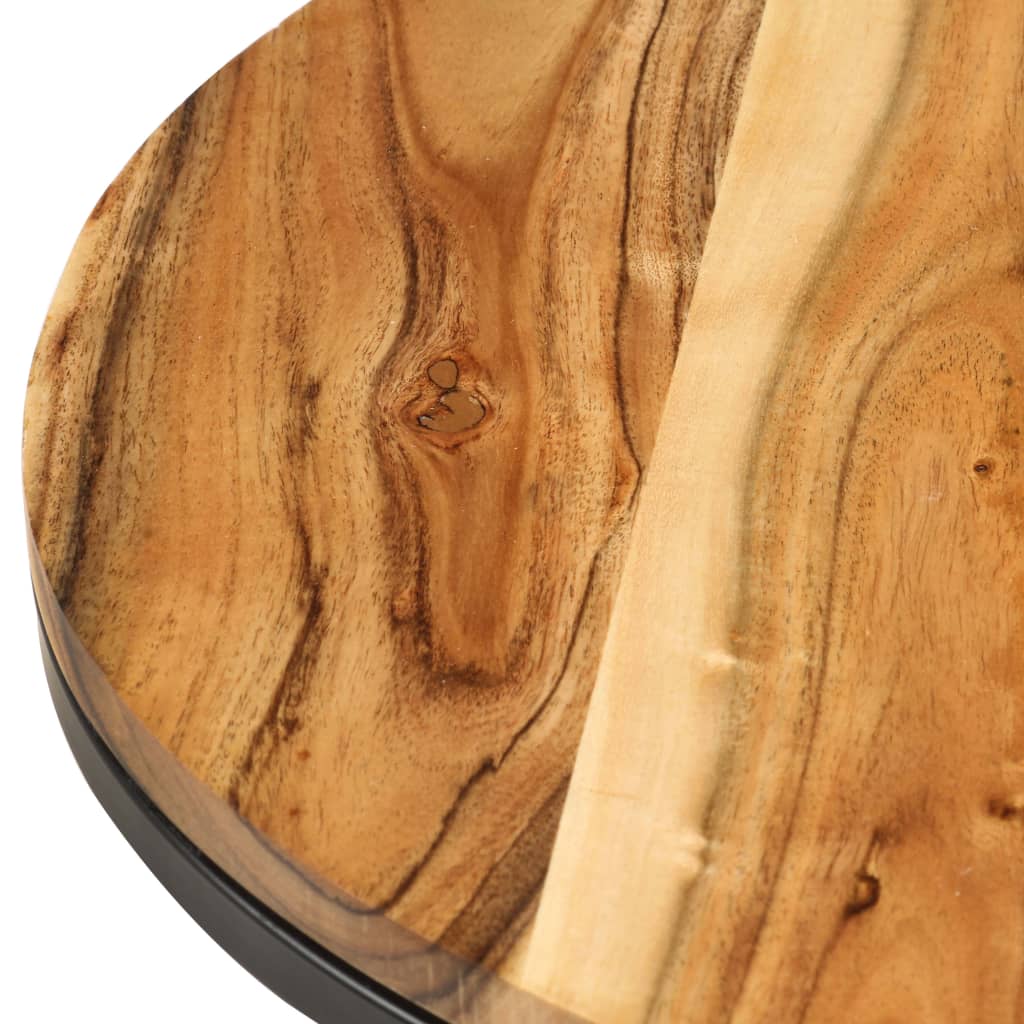 Salontafel Kees - 40x34 cm - 2-delig - massief acaciahout