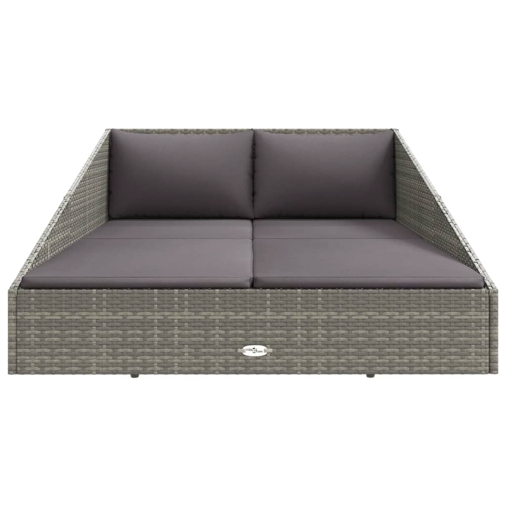 Ligbed Lenn - 110x200 cm - grijs