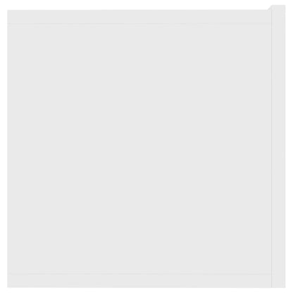 Tv-meubel Hidde - 80x30x30 cm - wandmeubel - wit