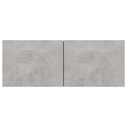 Tv-meubel Hidde - 80x30x30 cm - wandmeubel - betongrijs