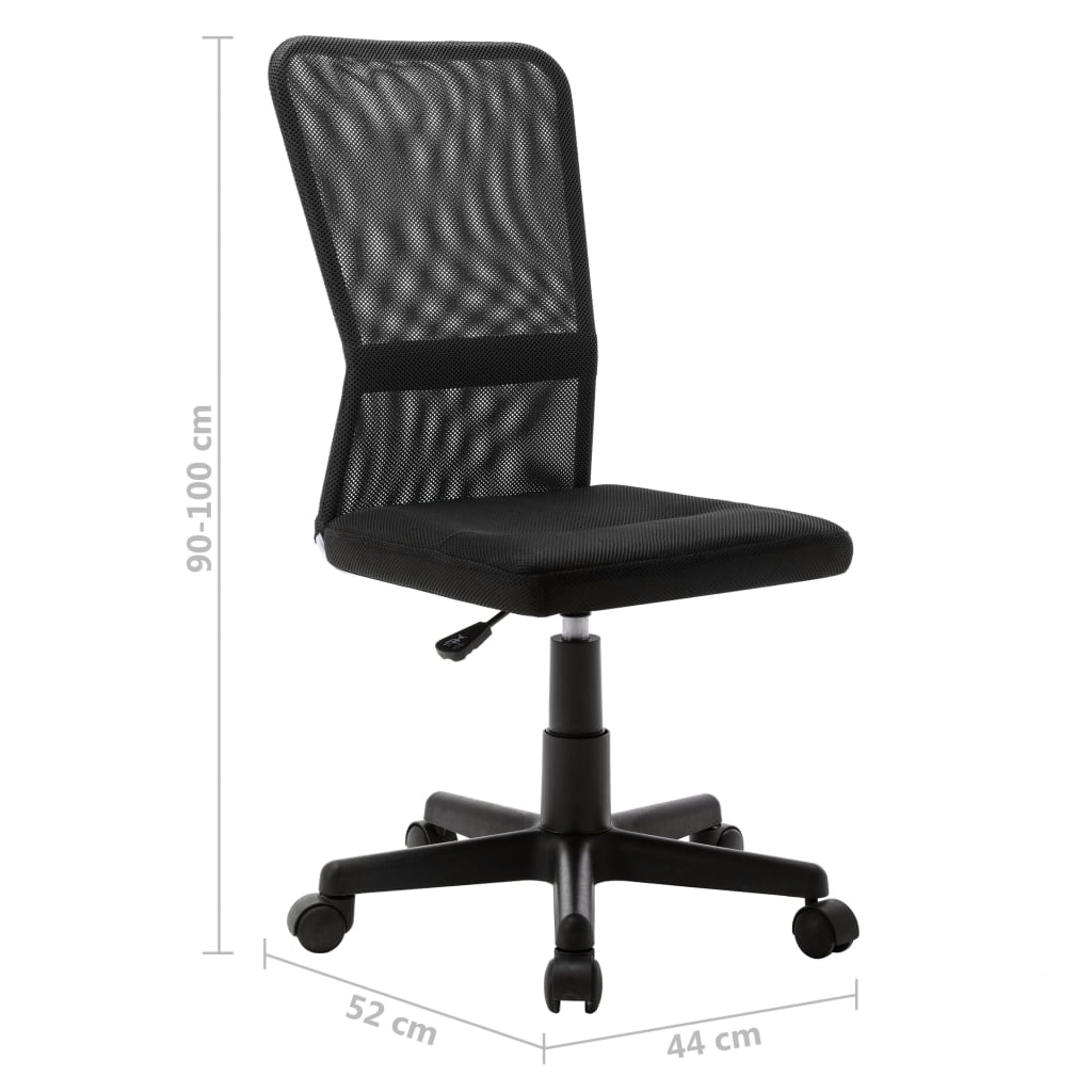 Bureaustoel Anouk - 44x52x100 - zwart