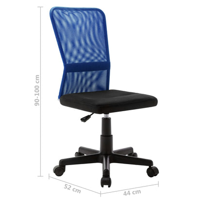 Bureaustoel Anouk - 44x52x100 - blauw
