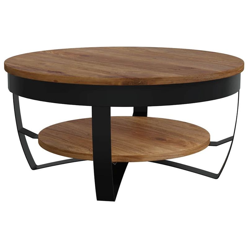 Salontafel Yorick - 65x32 cm - massief acaciahout – extra afbeelding