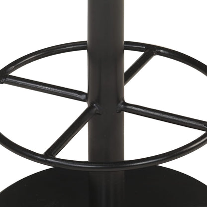 Barstoel Veerle - 37 x 76 cm - zwart