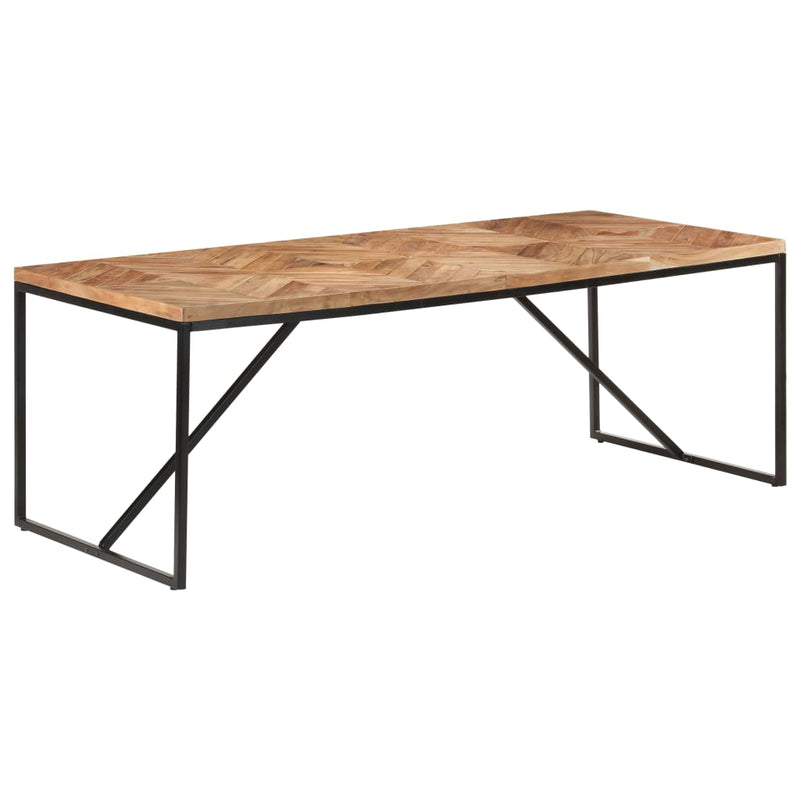 Eettafel Olav - massief acaciahout en mangohout – extra afbeelding