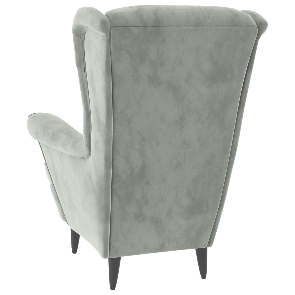 Fauteuil Julia - fluweel