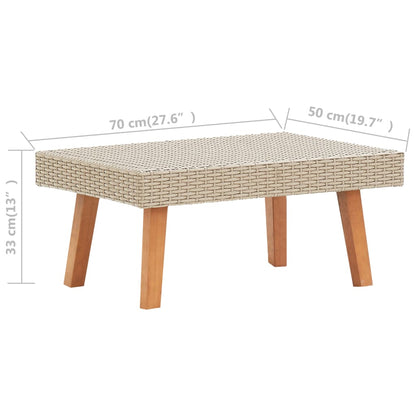 Tuinset Dries - 3-delig - met kussens - beige