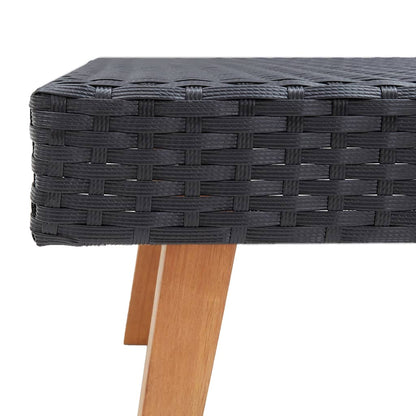 Tuinset Dries - 3-delig - met kussens - zwart