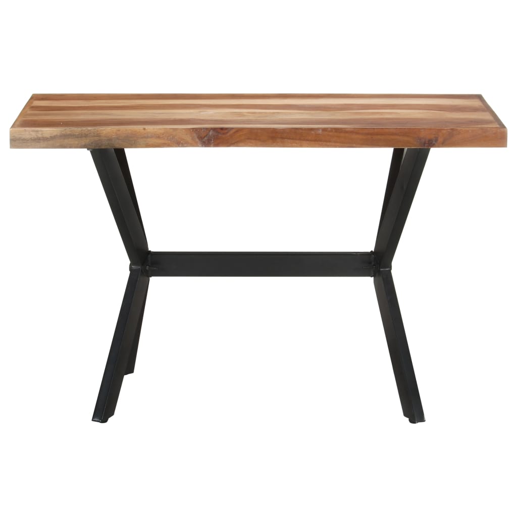 Eettafel Abel -  massief acaciahout en rubberwood