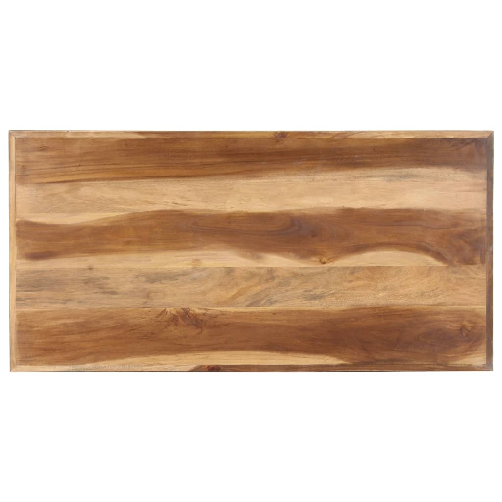 Eettafel Abel -  massief acaciahout en rubberwood