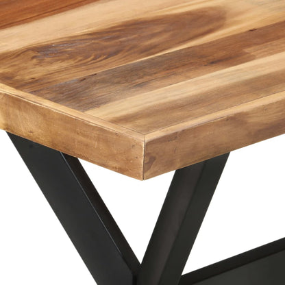 Eettafel Abel -  massief acaciahout en rubberwood