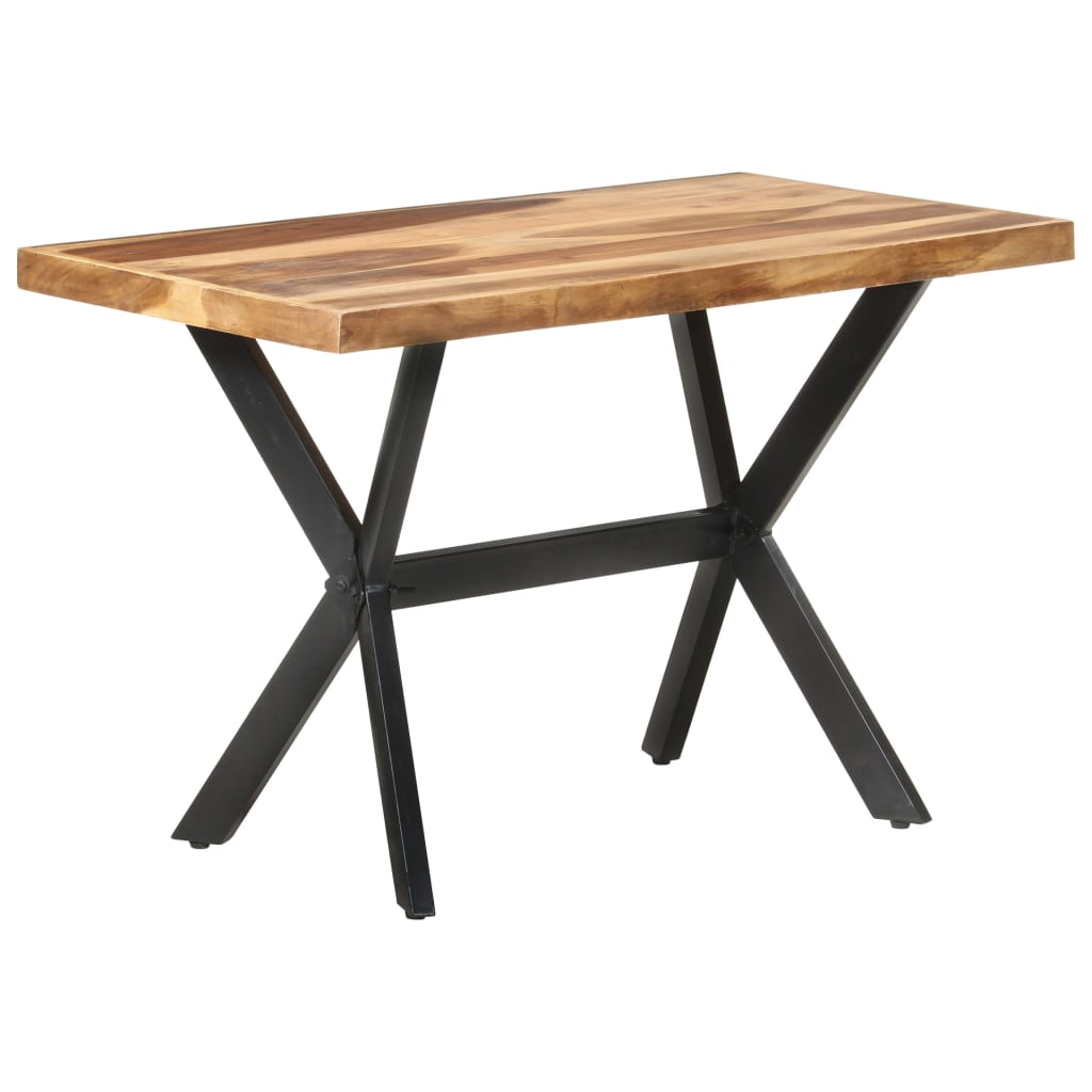 Eettafel Abel -  massief acaciahout en rubberwood