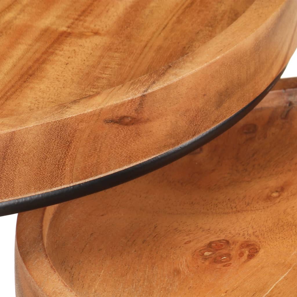 Salontafel Iris - hout - 2 stuks