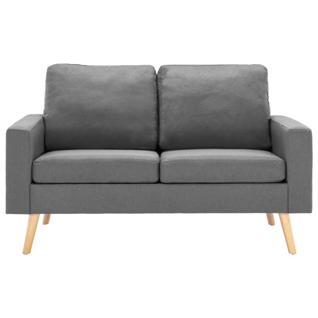 Bankset Esmee - 2 zits - met fauteuil - lichtgrijs