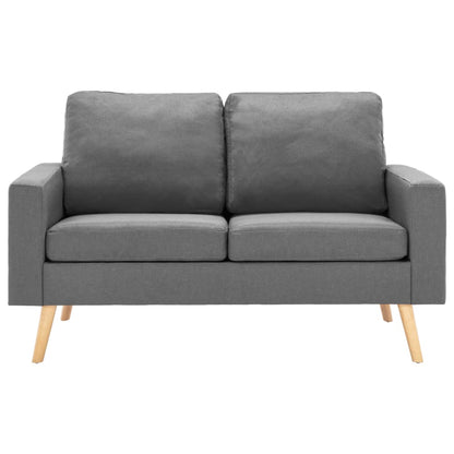 Bankset Esmee - 2 zits - met fauteuil - lichtgrijs