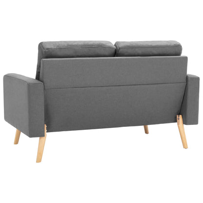 Bankset Esmee - 2 zits - met fauteuil - lichtgrijs