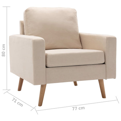 Bankset Esmee - 2 zits - met fauteuil