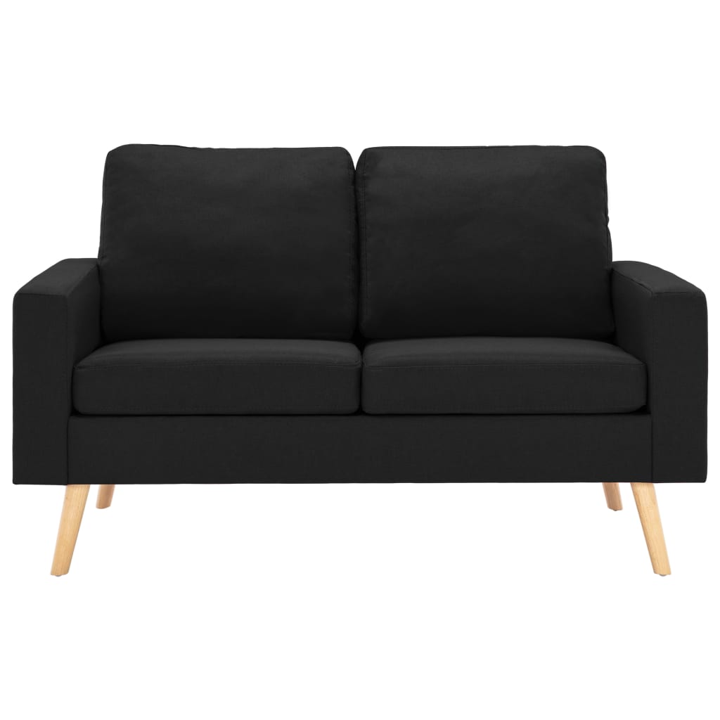 Bankset Esmee - 2 zits - met fauteuil - zwart