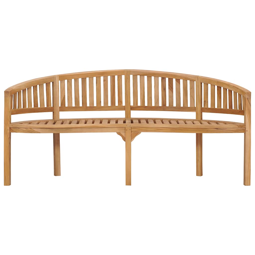 Tuinbank Fedde - massief teakhout - 180 cm
