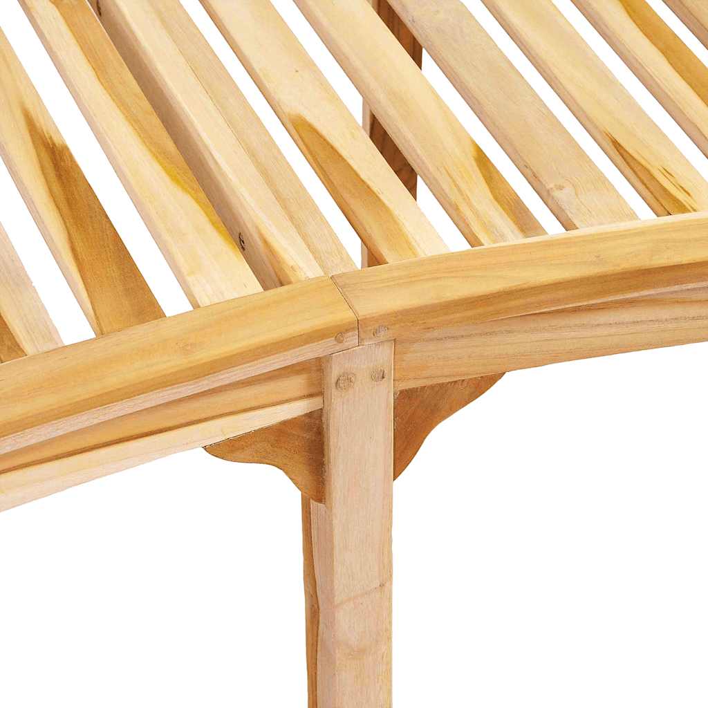 Tuinbank Fedde - massief teakhout - 200 cm