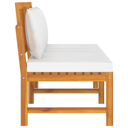 Ligbed Zwaantje - 200x60x75 cm - met kussens - bruin