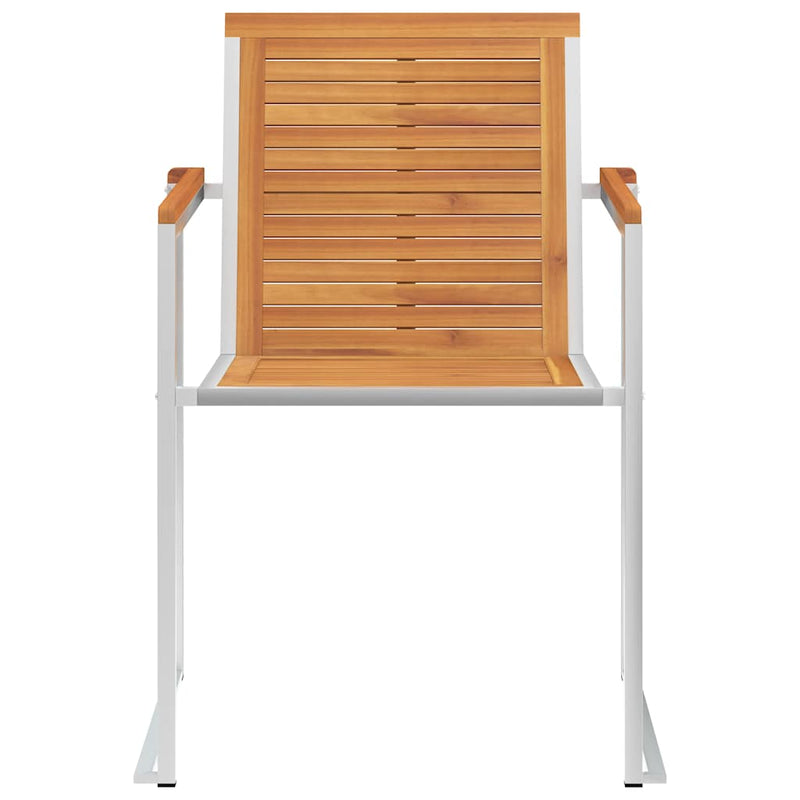 Tuinstoel Ida - 2 stuks - met kussens - beige