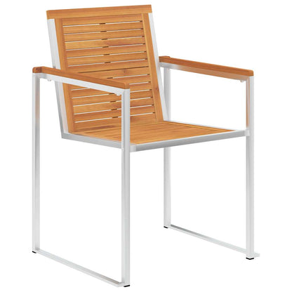 Tuinstoel Ida - 2 stuks - met kussens - taupe