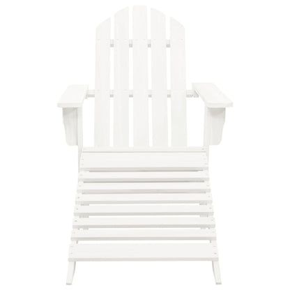 Tuinstoel Aaldert - met tafel - wit