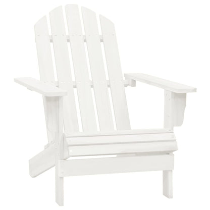Tuinstoel Aaldert - met tafel - wit