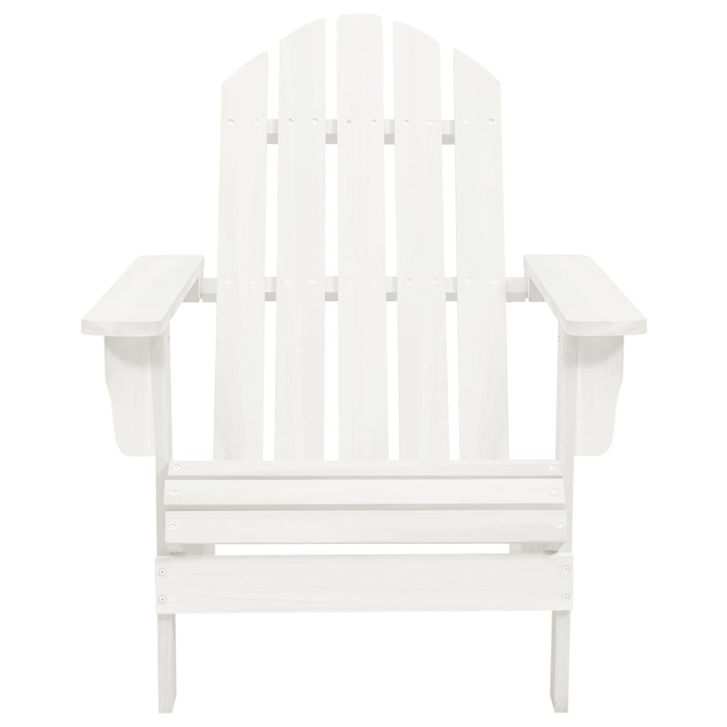 Tuinstoel Aaldert - met tafel - wit